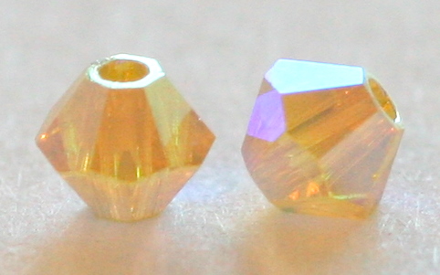 4mm Light Topaz AB2X - Click Image to Close